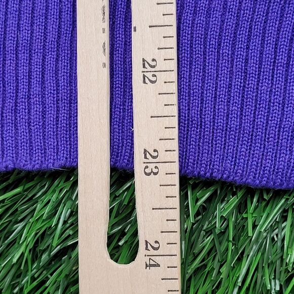 Vintage 80s MOD Sweater Small 19x23 Red - Picture 6 of 10